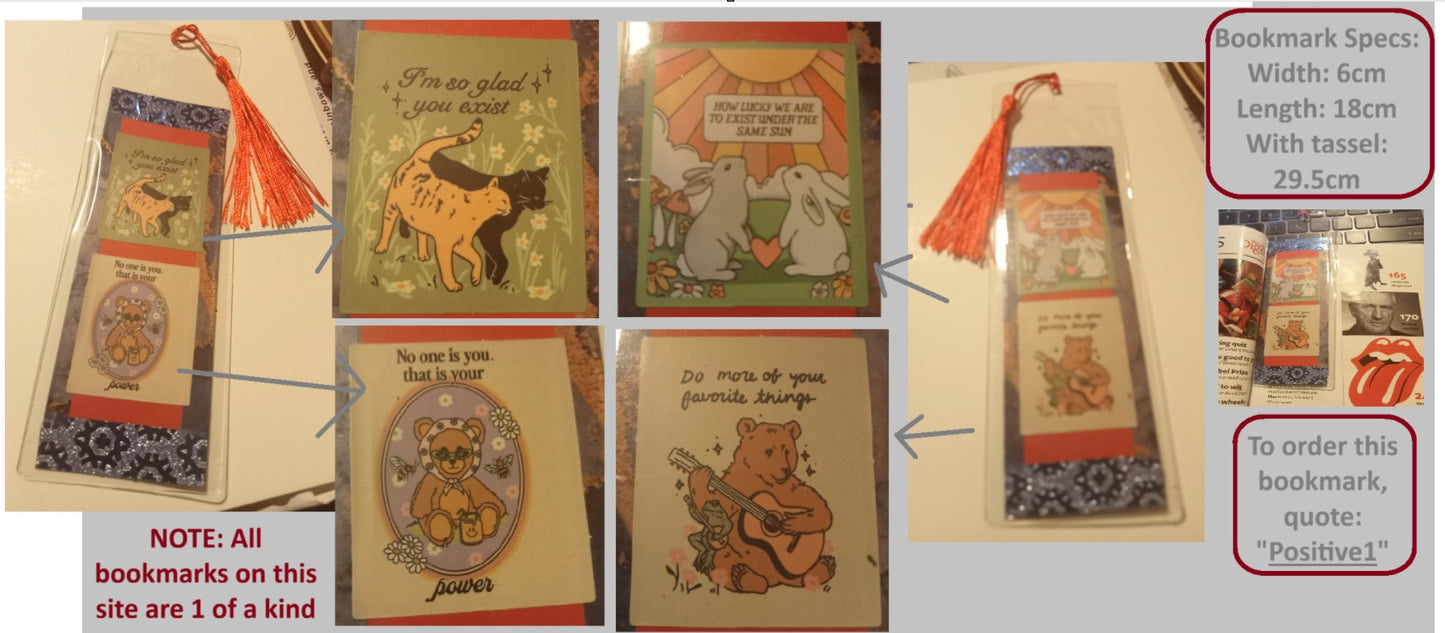 Whimsical Bookmarks by Diane H