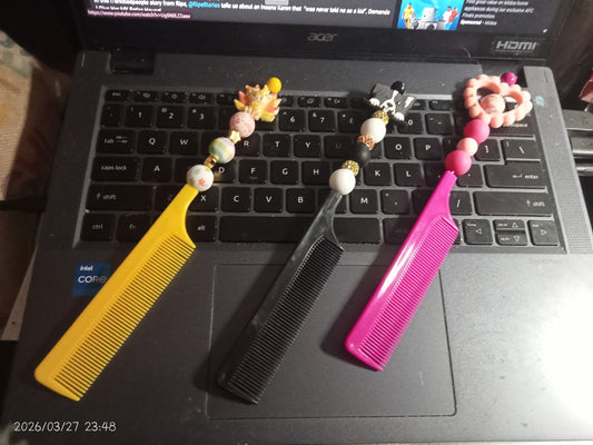 👉 Handmade Beaded Hair Combs | Cute, Playful & Fidget Styles