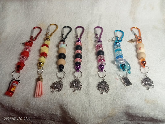 Fortune and Form Keyring Collection